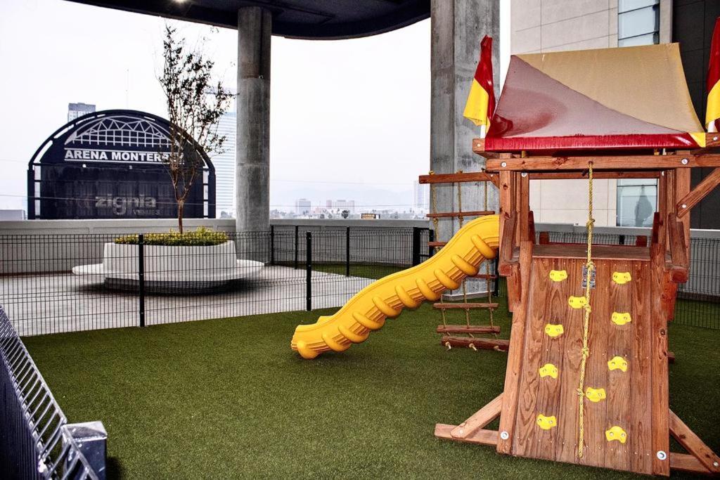 Departamento Exclusivo Enfrente De Arena Monterrey Apartment Екстериор снимка